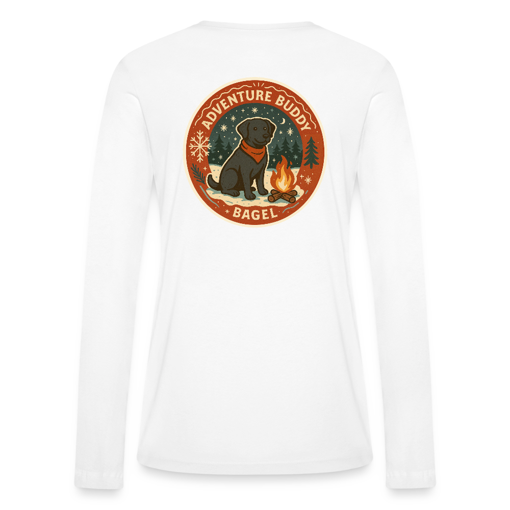 2025 Holiday - MCL - T-Shirt Women's Long Sleeve - white