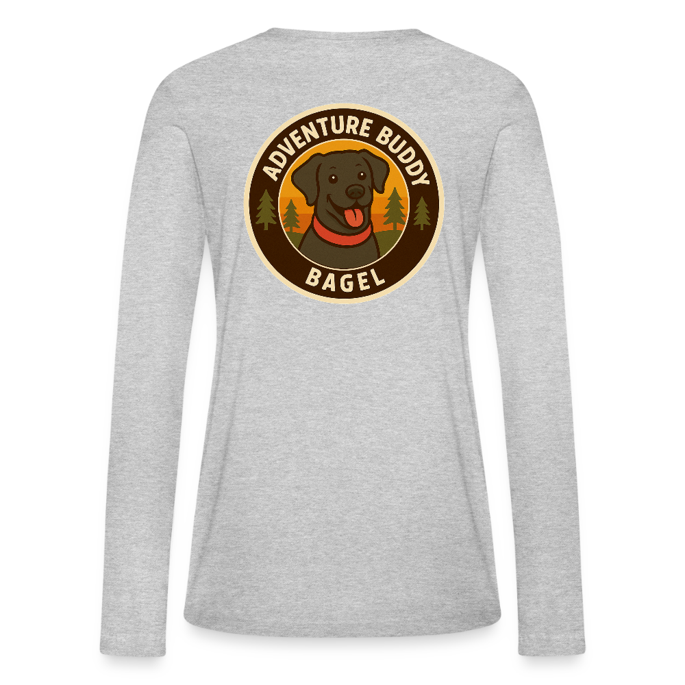 Bagel - Women's Long Sleeve T-Shirt - heather gray