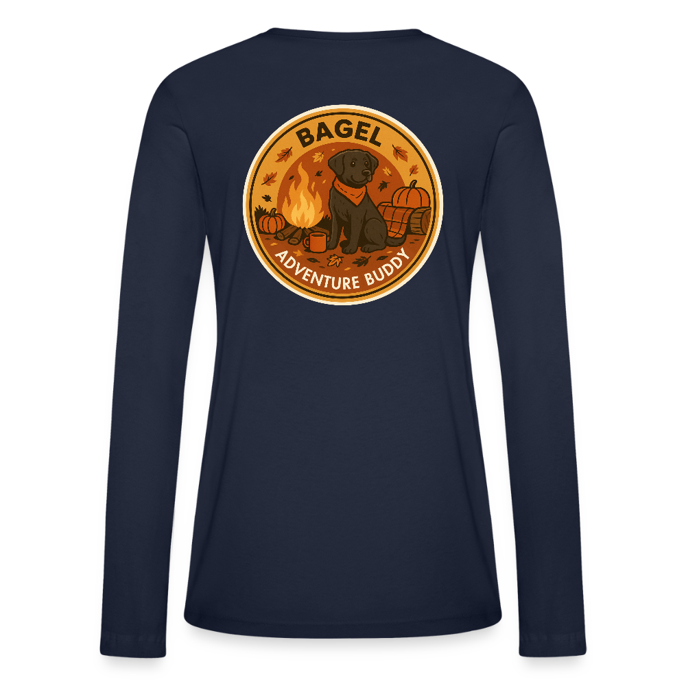 2025 Fall - MCL - T-Shirt Women's Long Sleeve - navy