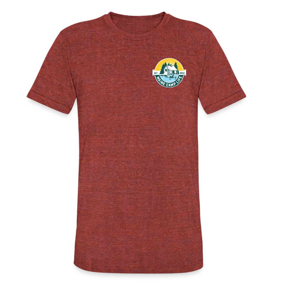 Bagel - Unisex Tee - heather cranberry