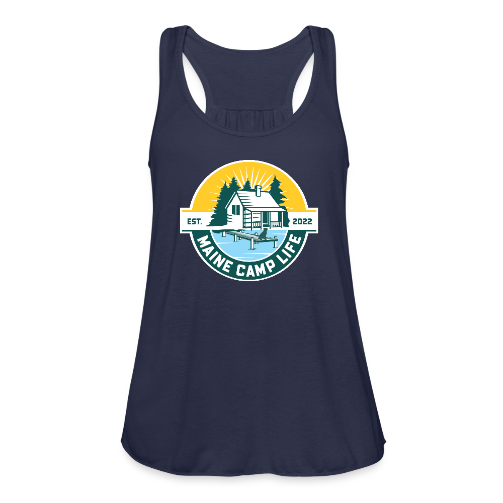 MCL - Women's Flowy Tank Top - navy