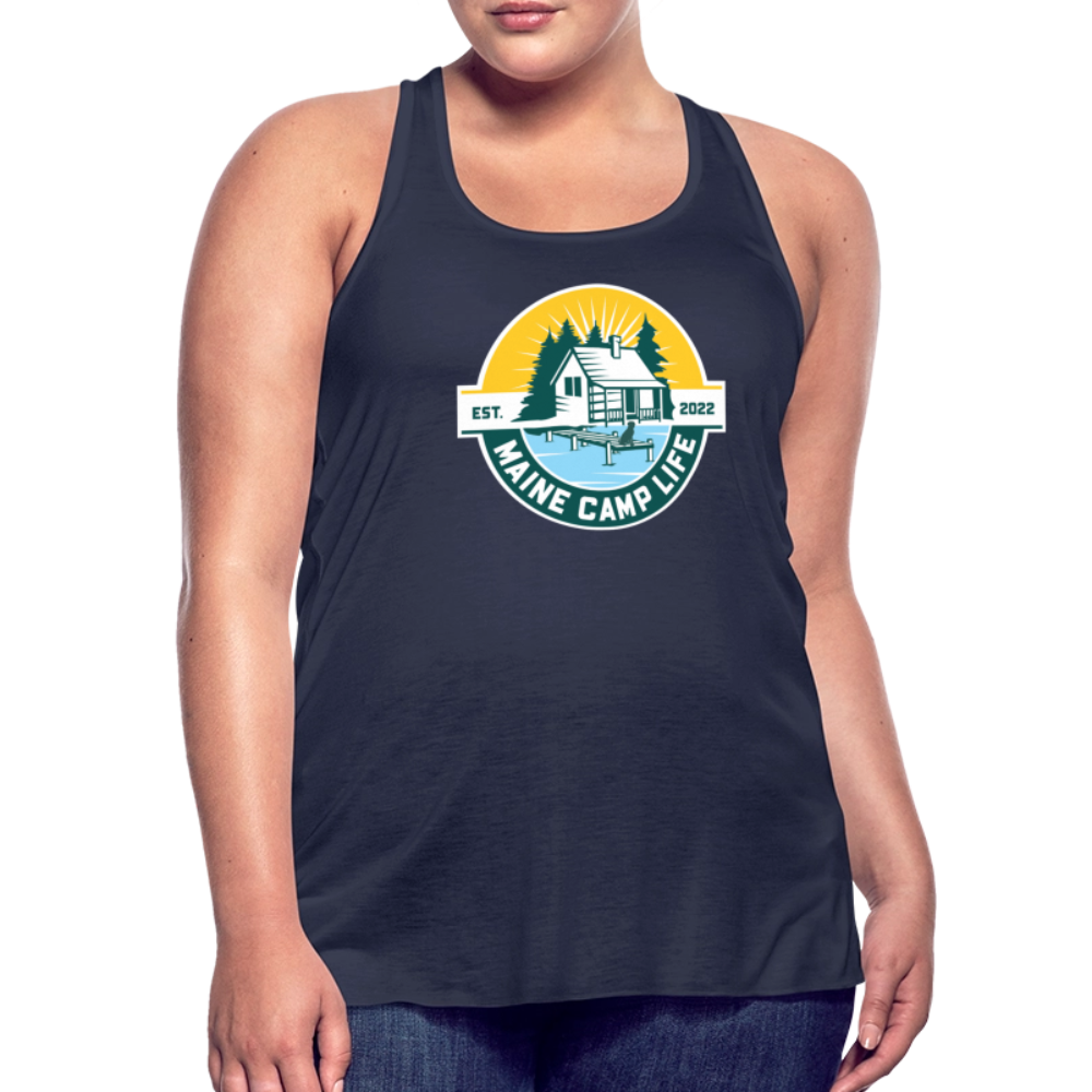 MCL - Women's Flowy Tank Top - navy