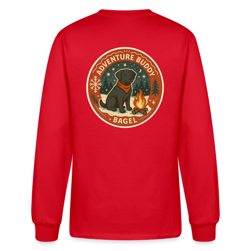 2025 Holiday - MCL - T-Shirt Long Sleeve Gildan Ultra Cotton Adult - red