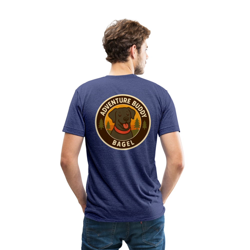Bagel - Unisex Tee - heather indigo