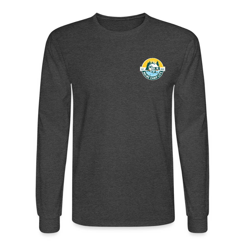 2025 Fall - MCL - T-Shirt Long Sleeve Gildan Ultra Cotton Adult - heather black