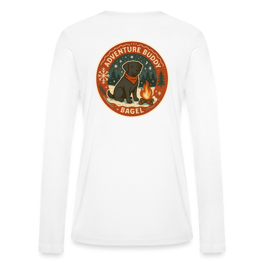 2025 Holiday - MCL - T-Shirt Women's Long Sleeve - white