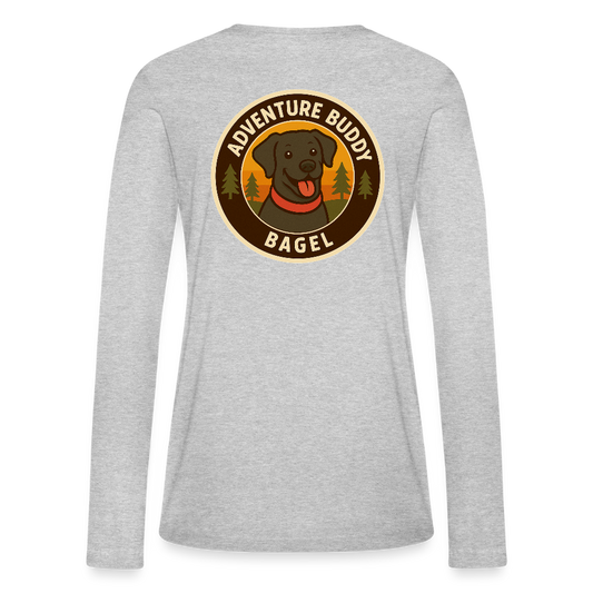 Bagel - Women's Long Sleeve T-Shirt - heather gray