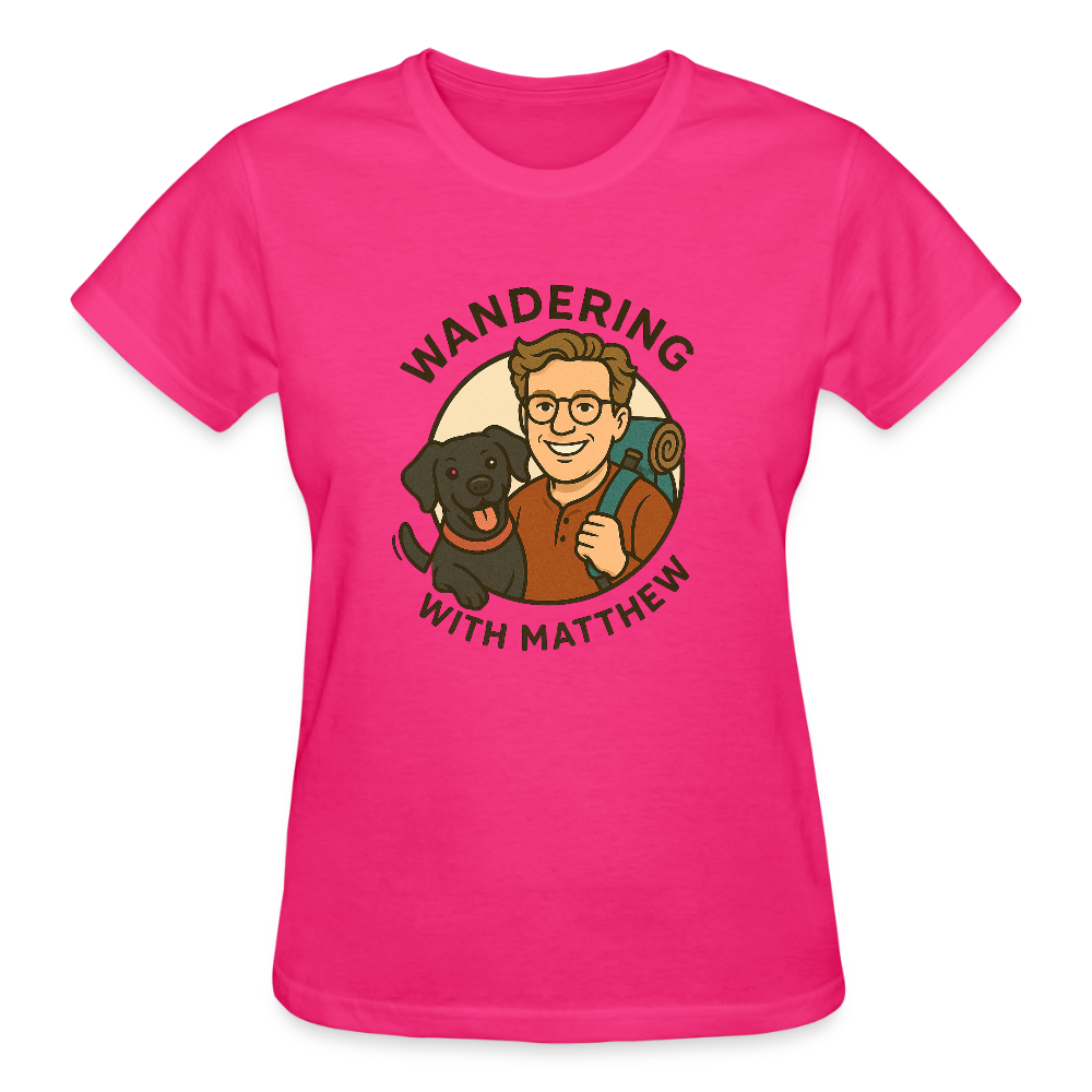 WWM - Gildan Ultra Cotton Ladies T-Shirt - fuchsia