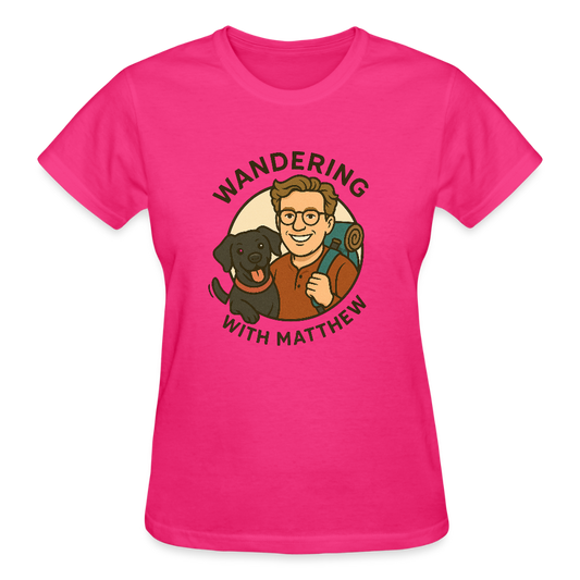 WWM - Gildan Ultra Cotton Ladies T-Shirt - fuchsia