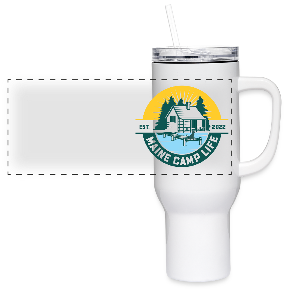 MCL - 40 oz Travel Tumbler - white