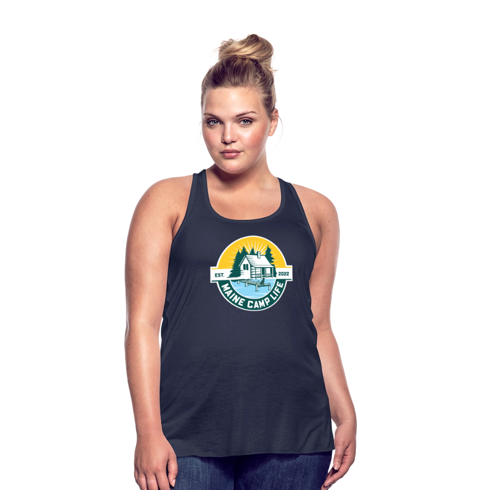 MCL - Women's Flowy Tank Top - navy