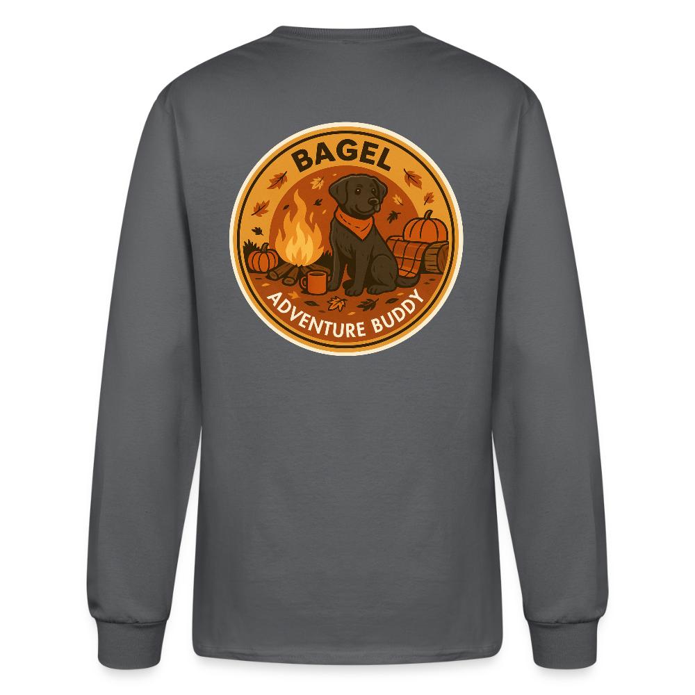 2025 Fall - MCL - T-Shirt Long Sleeve Gildan Ultra Cotton Adult - charcoal