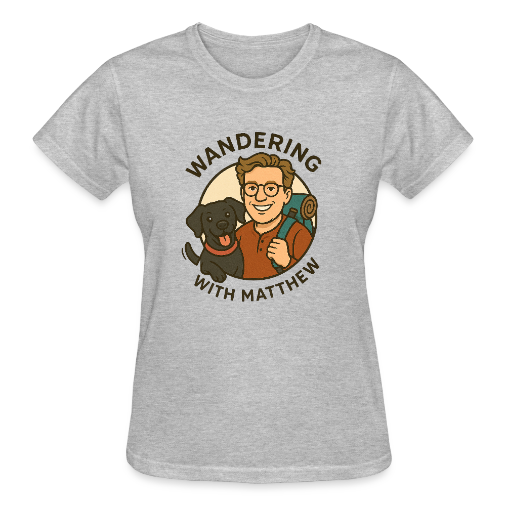 WWM - Gildan Ultra Cotton Ladies T-Shirt - heather gray