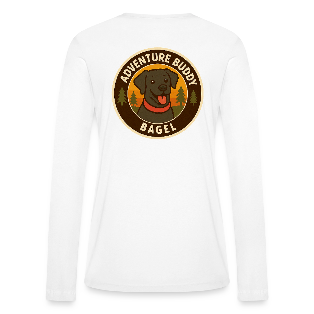 Bagel - Women's Long Sleeve T-Shirt - white