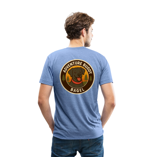 Bagel - Unisex Tee - heather blue