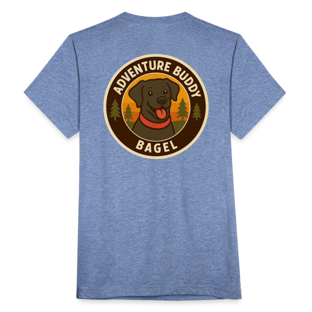 Bagel - Unisex Tee - heather blue