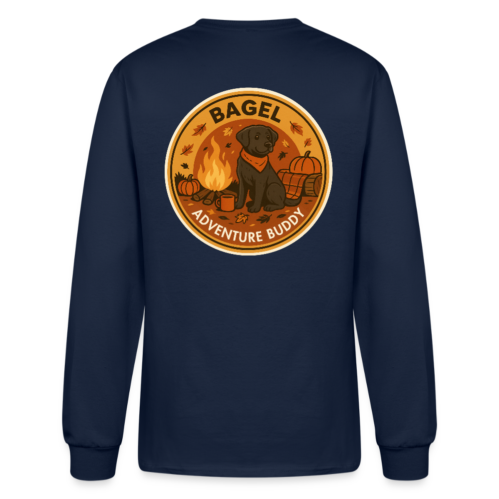 2025 Fall - MCL - T-Shirt Long Sleeve Gildan Ultra Cotton Adult - navy