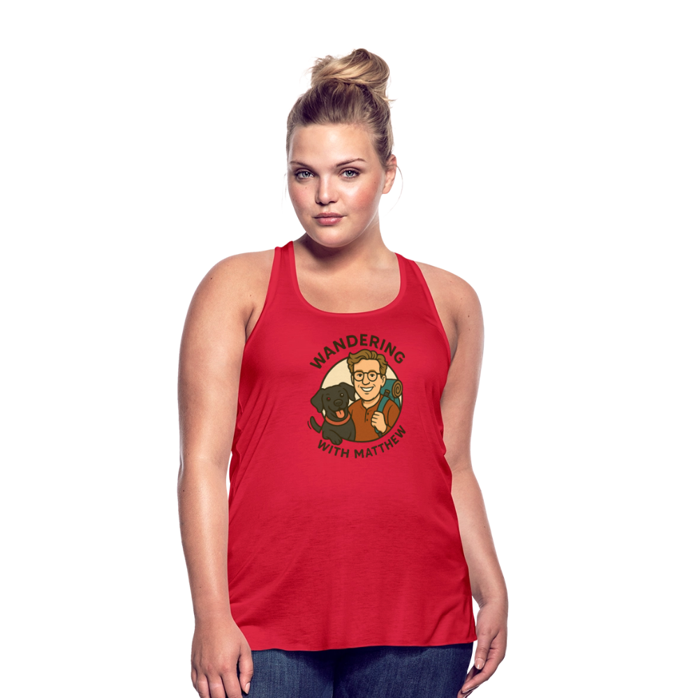 WWM - Women's Flowy Tank Top - red