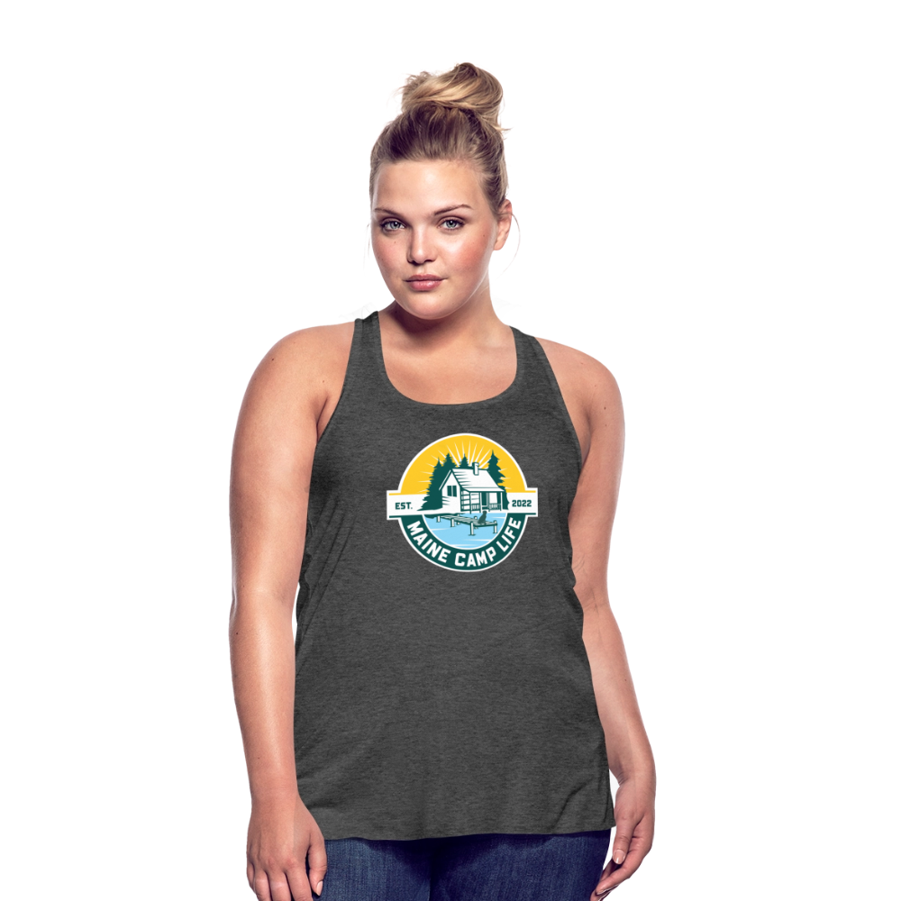 MCL - Women's Flowy Tank Top - deep heather