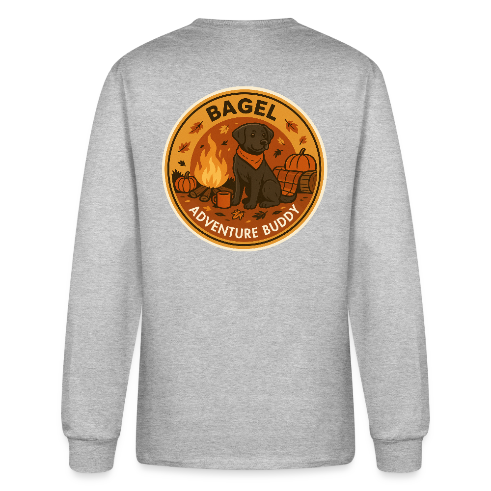 2025 Fall - MCL - T-Shirt Long Sleeve Gildan Ultra Cotton Adult - heather gray