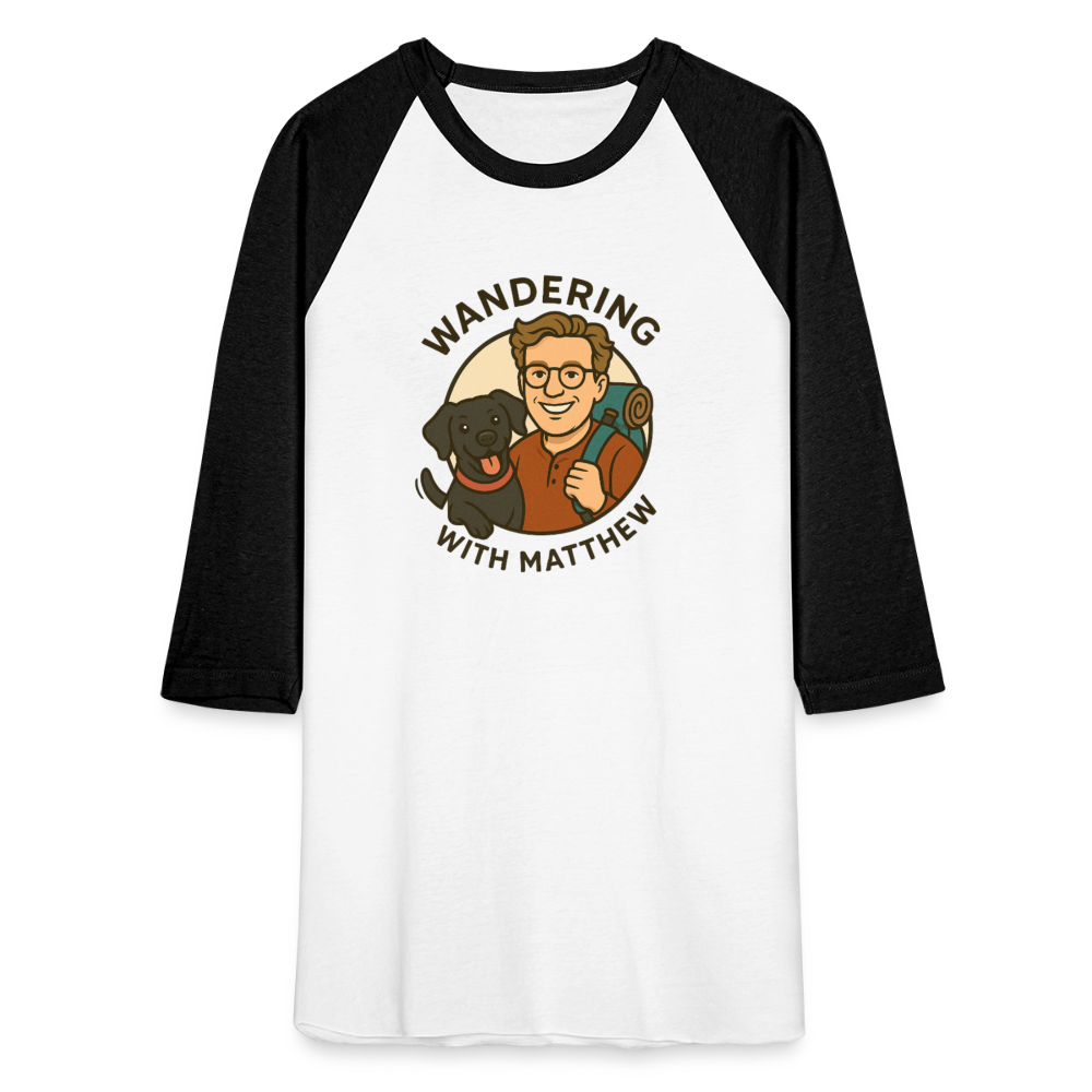 WWM - Baseball T-Shirt - white/black