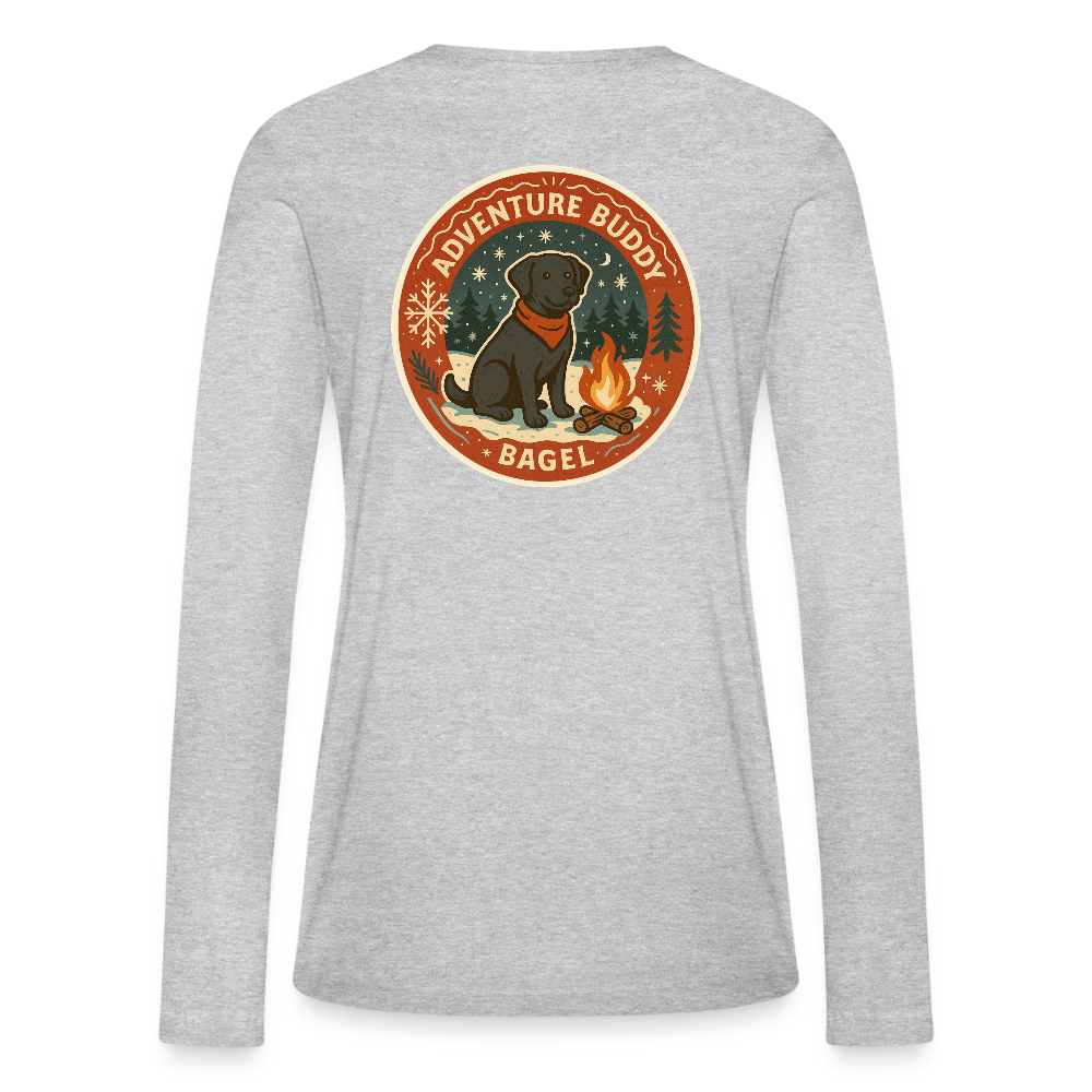 2025 Holiday - MCL - T-Shirt Women's Long Sleeve - heather gray