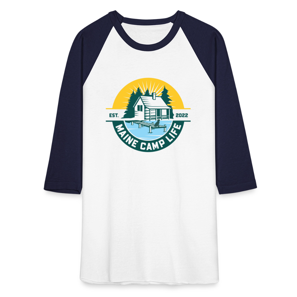 MCL - Baseball T-Shirt - white/navy
