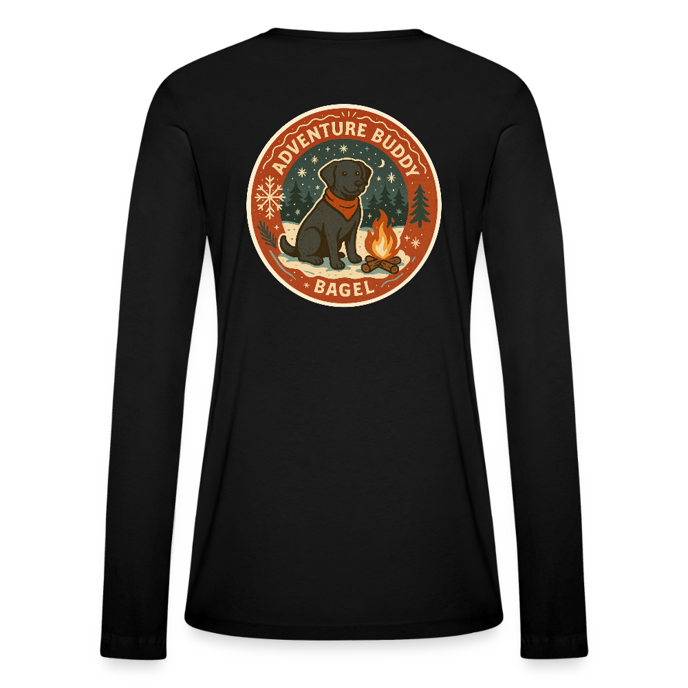 2025 Holiday - MCL - T-Shirt Women's Long Sleeve - black