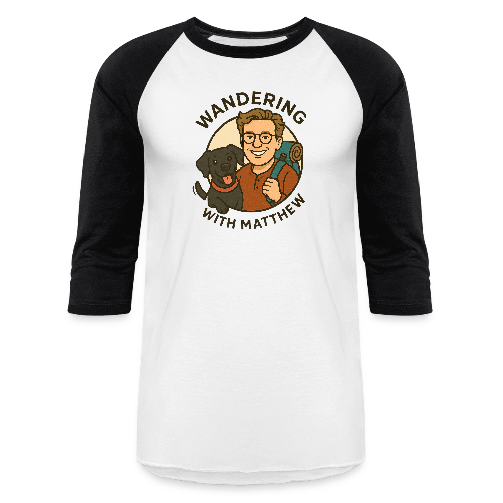 WWM - Baseball T-Shirt - white/black