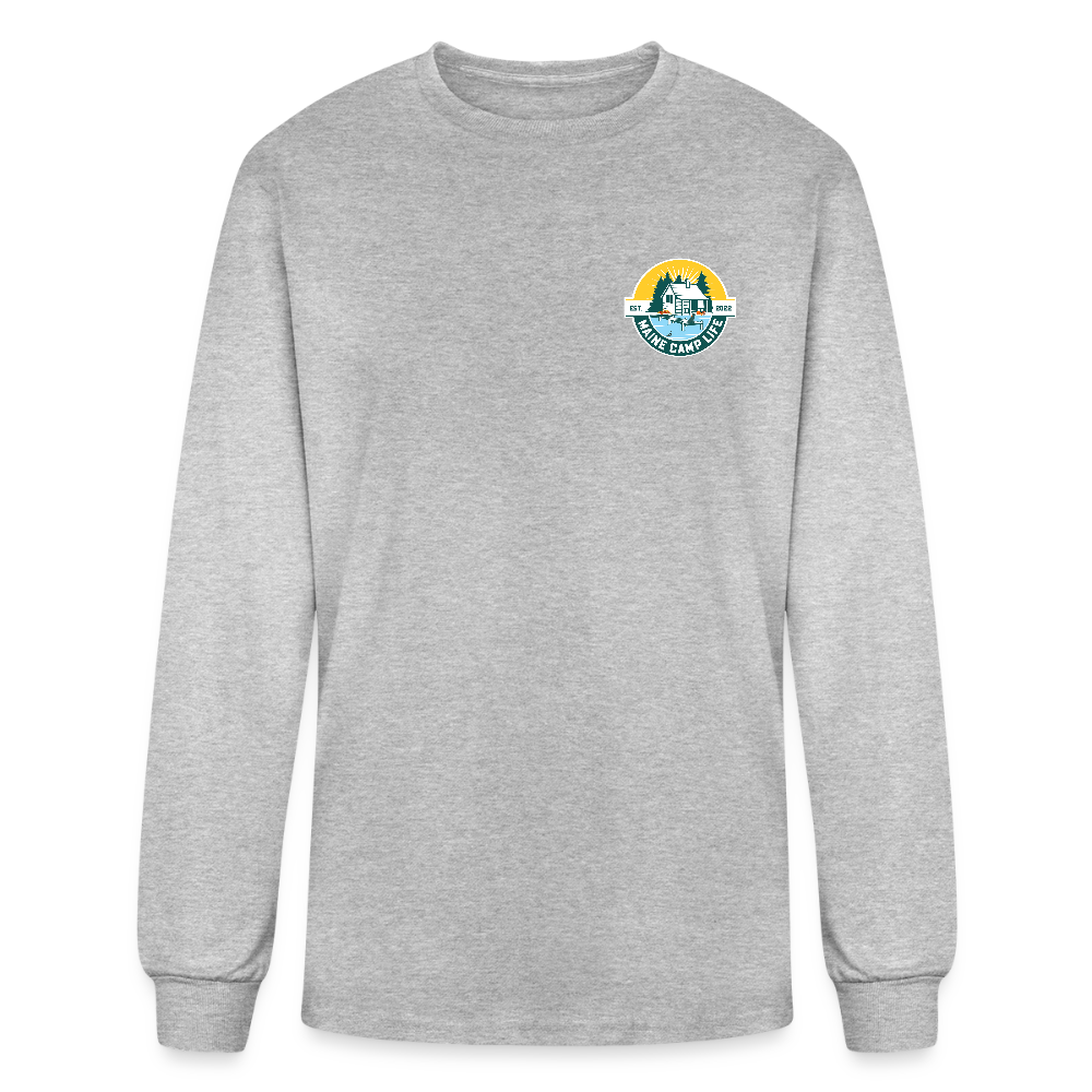 2025 Fall - MCL - T-Shirt Long Sleeve Gildan Ultra Cotton Adult - heather gray