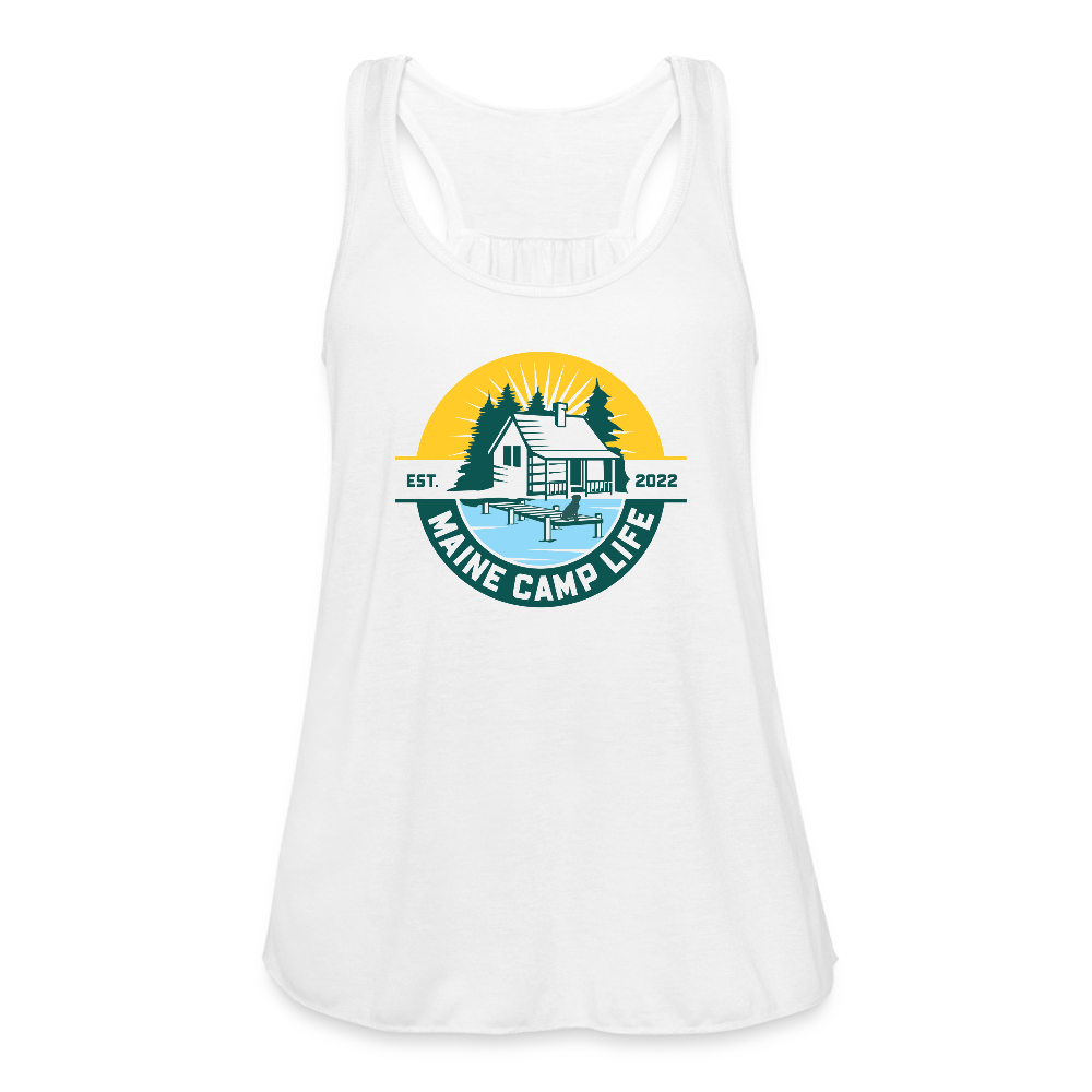 MCL - Women's Flowy Tank Top - white