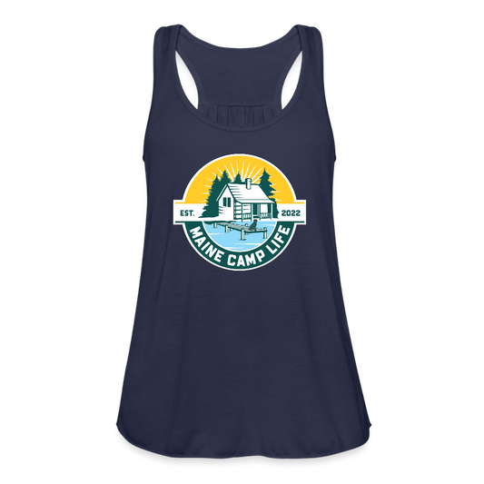 MCL - Women's Flowy Tank Top - navy