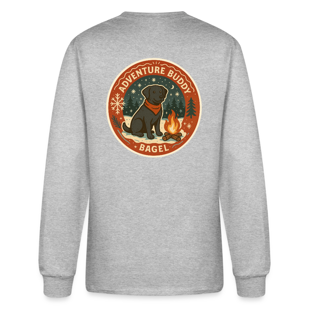 2025 Holiday - MCL - T-Shirt Long Sleeve Gildan Ultra Cotton Adult - heather gray
