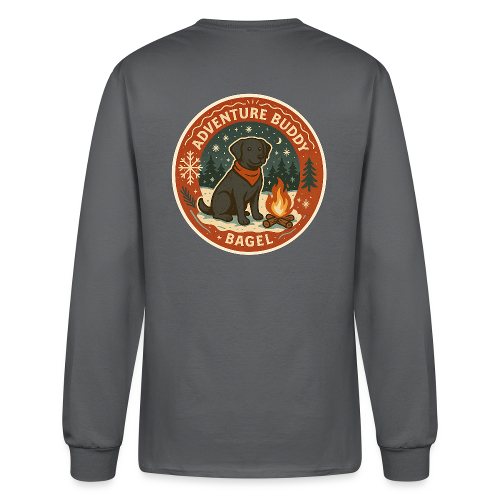2025 Holiday - MCL - T-Shirt Long Sleeve Gildan Ultra Cotton Adult - charcoal