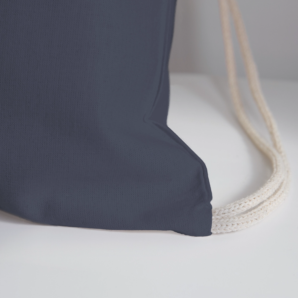 WWM - Bag Cotton Drawstring - navy