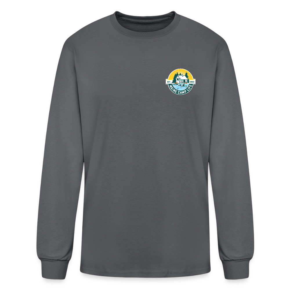 2025 Fall - MCL - T-Shirt Long Sleeve Gildan Ultra Cotton Adult - charcoal