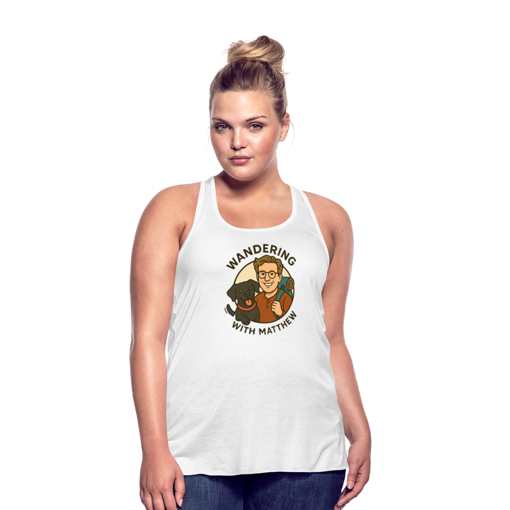 WWM - Women's Flowy Tank Top - white