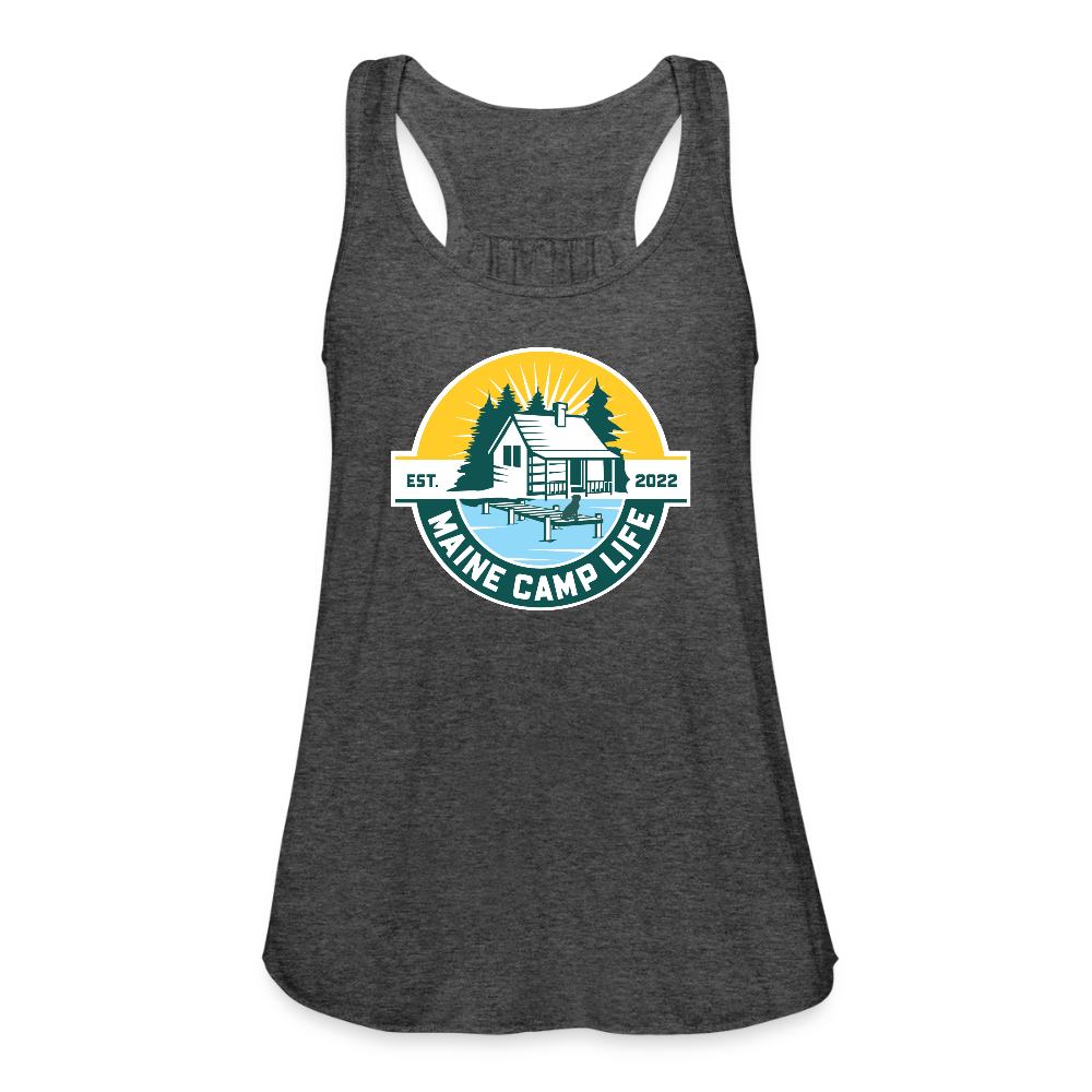 MCL - Women's Flowy Tank Top - deep heather