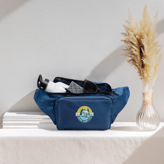 MCL - Large Crossbody Hip Bag - blue