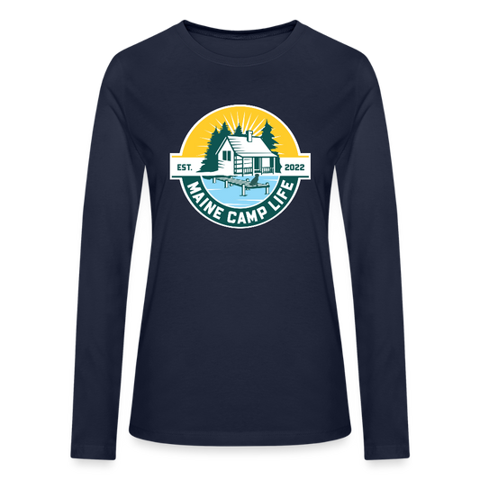 MCL--Women's Long Sleeve T-Shirt Dark - navy