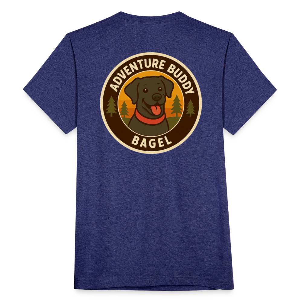 Bagel - Unisex Tee - heather indigo
