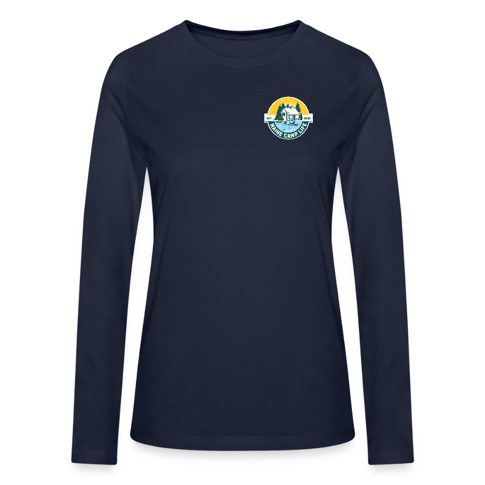 2025 Holiday - MCL - T-Shirt Women's Long Sleeve - navy
