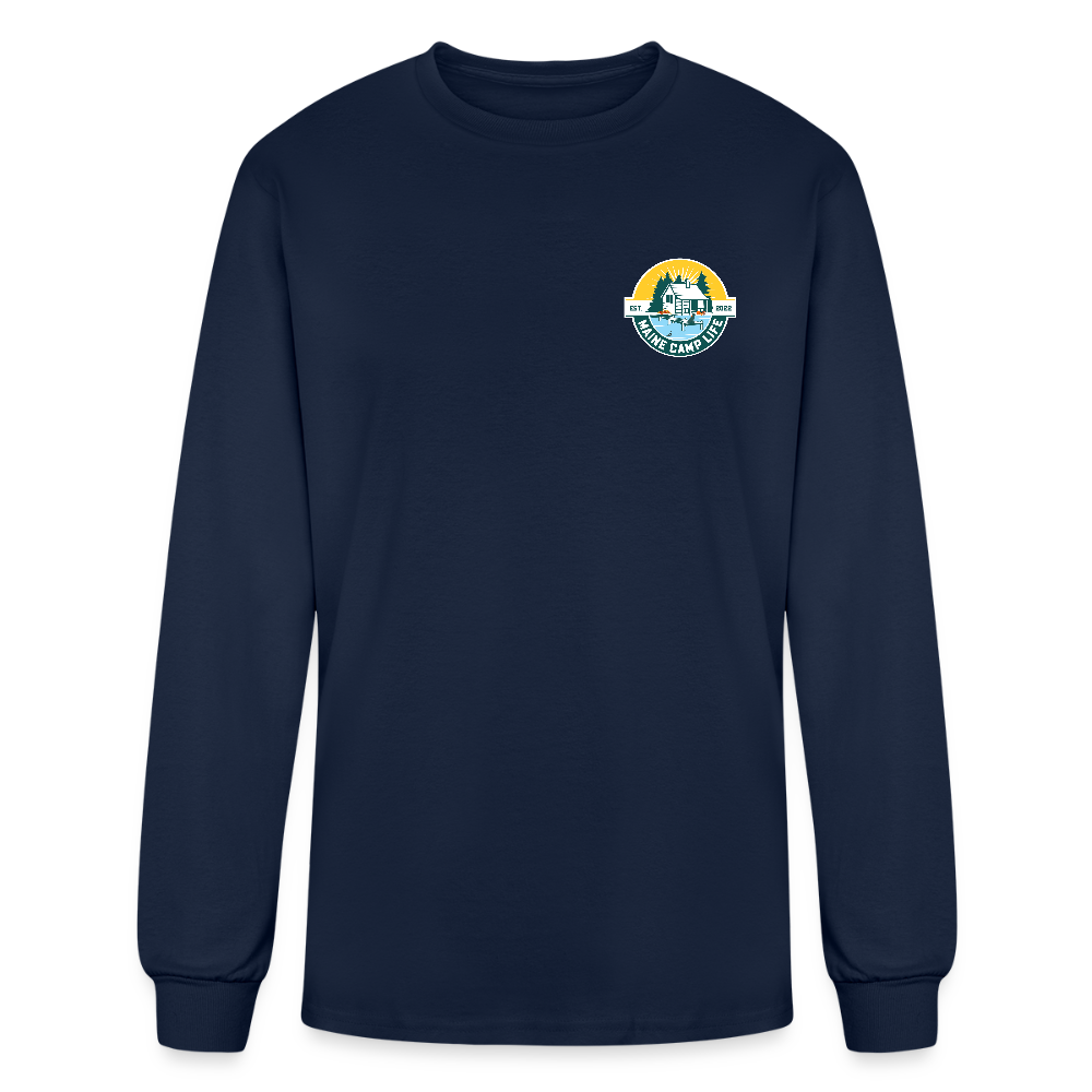 2025 Fall - MCL - T-Shirt Long Sleeve Gildan Ultra Cotton Adult - navy