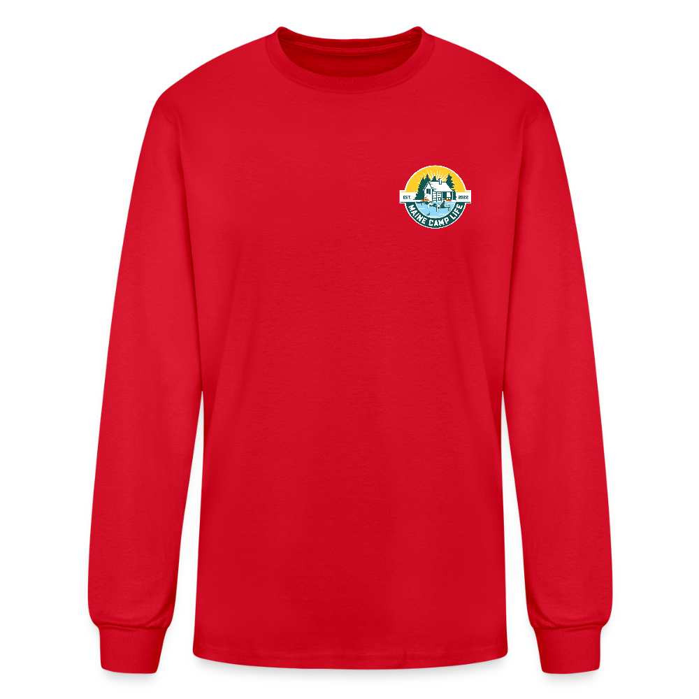 2025 Fall - MCL - T-Shirt Long Sleeve Gildan Ultra Cotton Adult - red