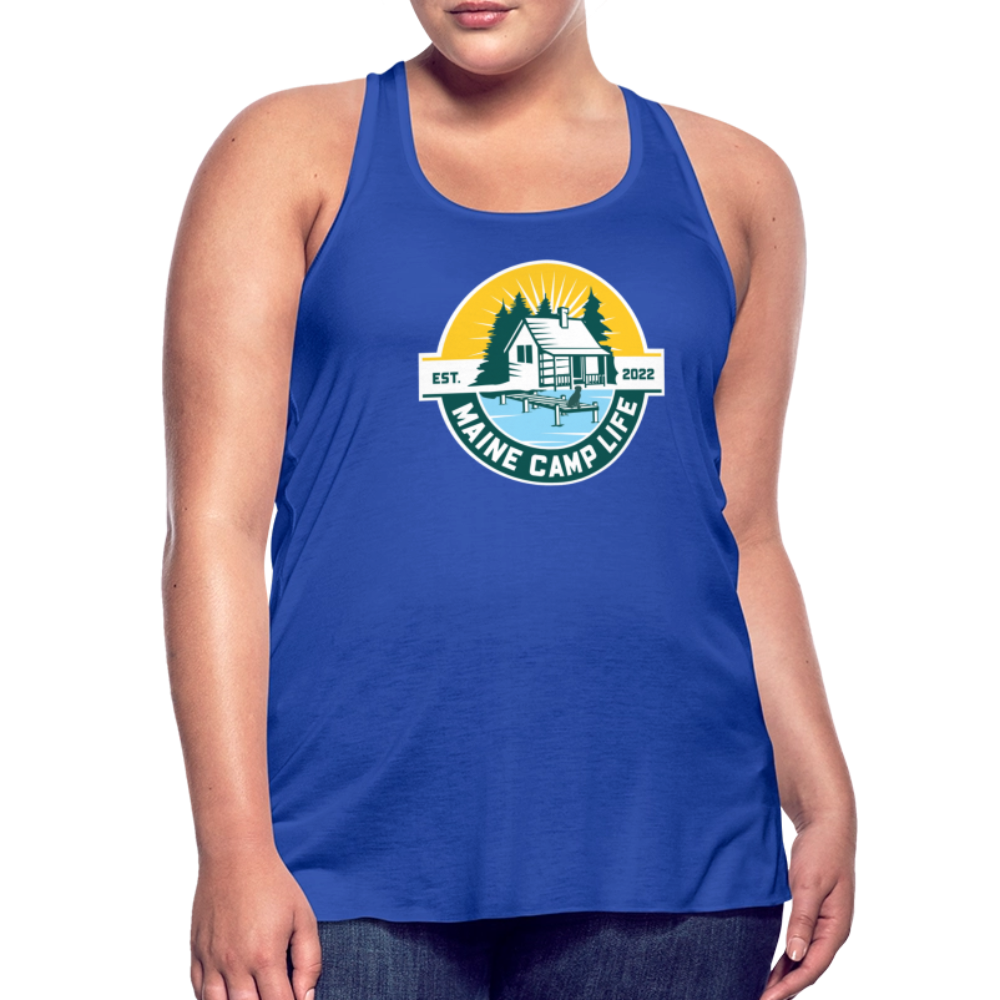 MCL - Women's Flowy Tank Top - royal blue