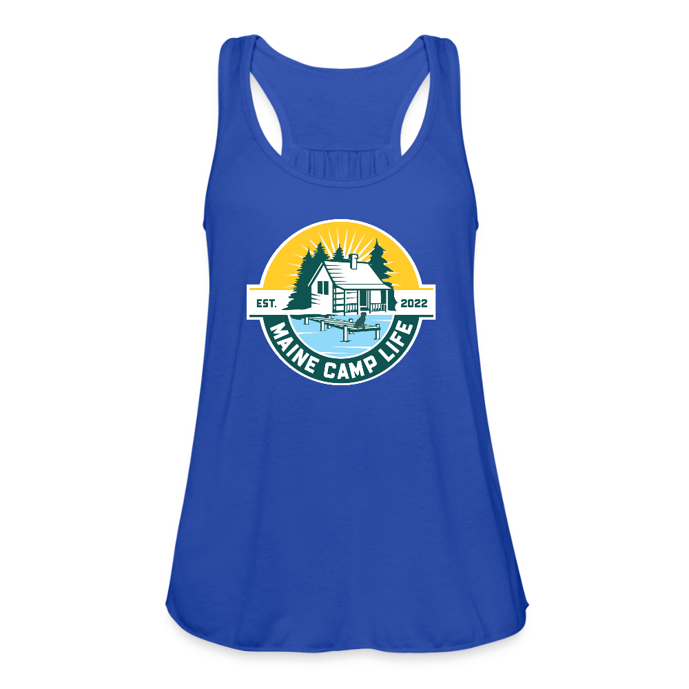 MCL - Women's Flowy Tank Top - royal blue