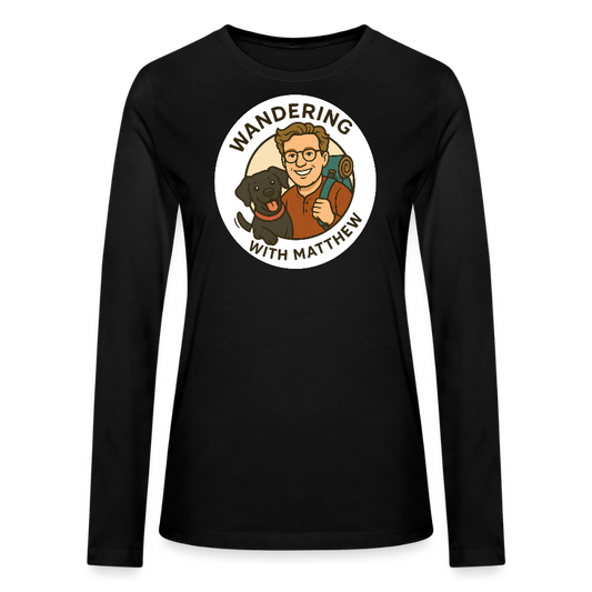 WWM -  Women's Long Sleeve T-Shirt Dark - black