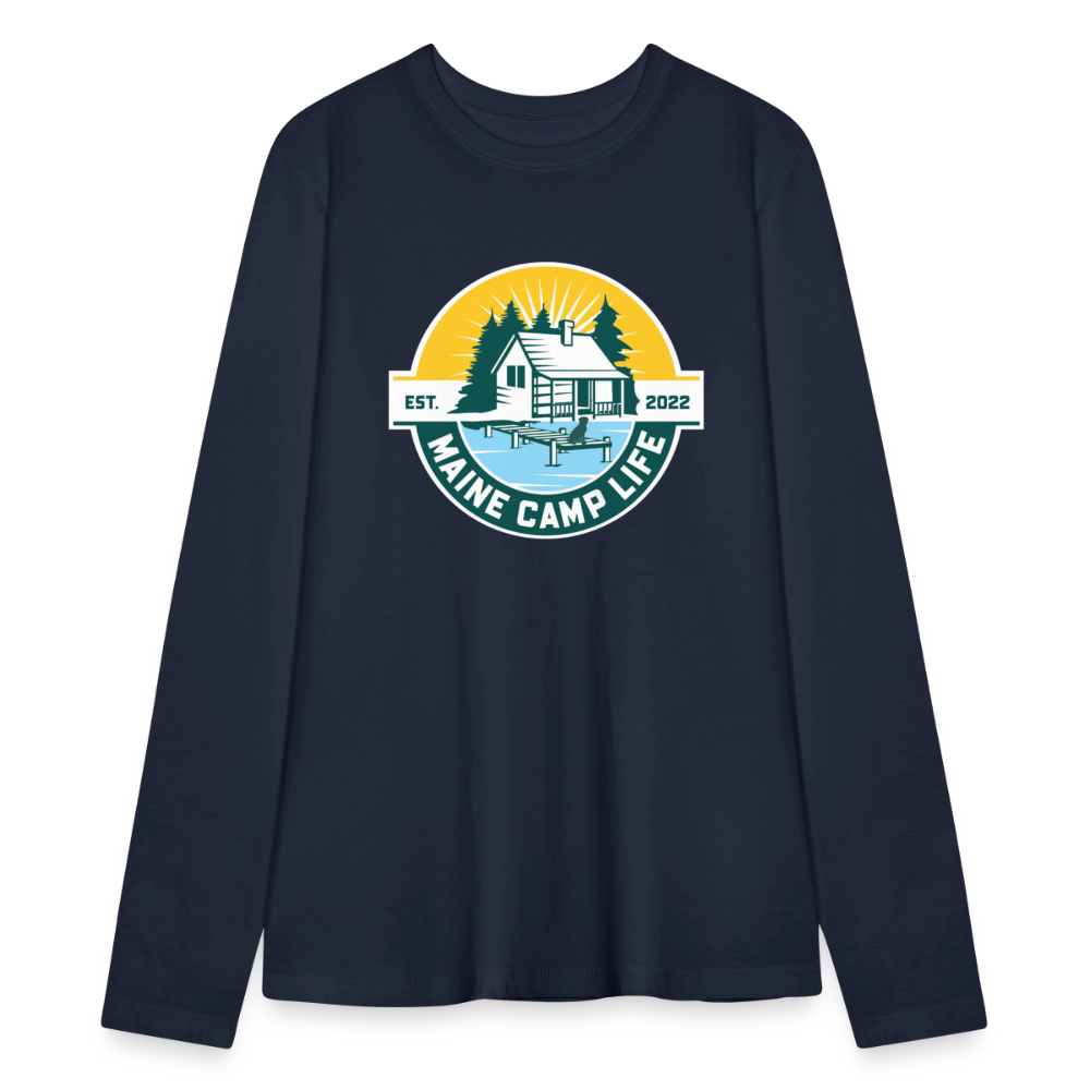 MCL--Women's Long Sleeve T-Shirt Dark - navy