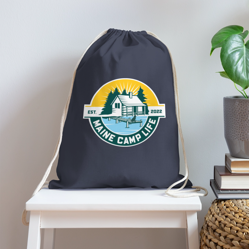 MCL - Bag Cotton Drawstring - navy