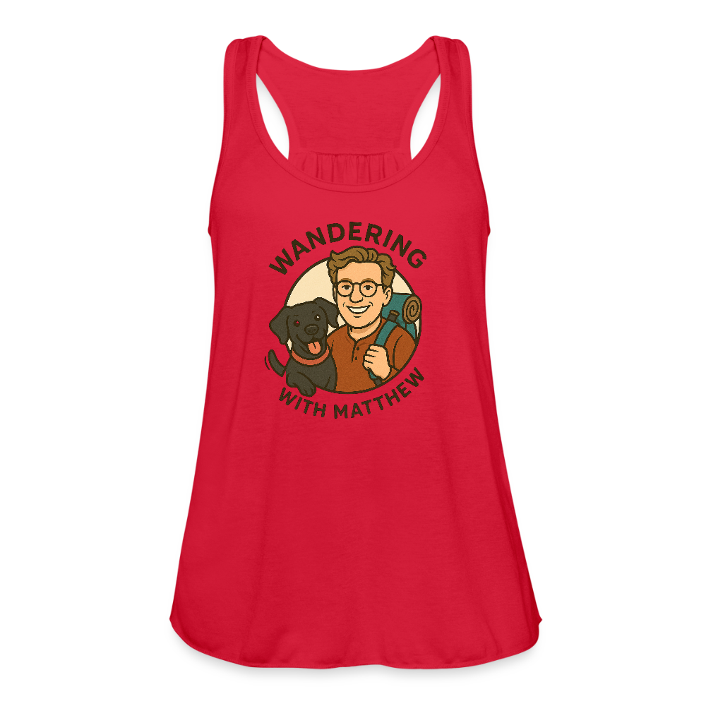 WWM - Women's Flowy Tank Top - red